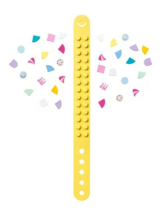 Lego Dots Candy Kitty Βραχιόλι & Μπρελόκ Τσάντας Δημιουργικό Σετ Διακόσμησης