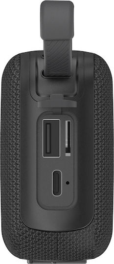 Celebrat Bluetooth-Lautsprecher 5W mit Akkulaufzeit bis zu 3 Stunden Schwarz SP-23