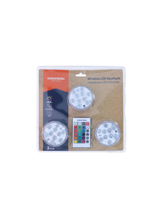 Διακοσμητικό Φωτιστικό LED RGB 3τμχ