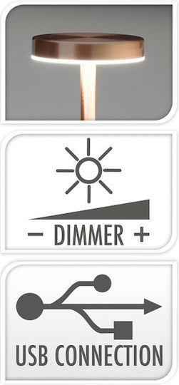 Dekorative Lampe Kupfer