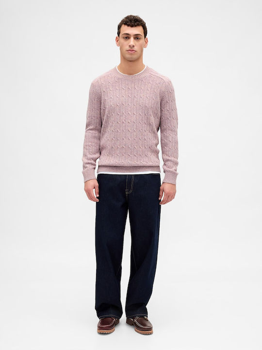 Langarm Pullover Lila