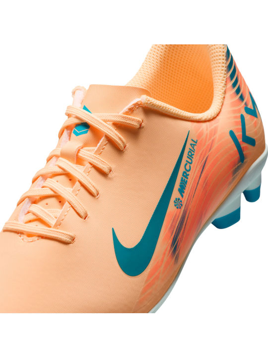 Mercurial Vapor 16 Club Kylian Mbappé FG Kids Soccer Cleats Molded Orange