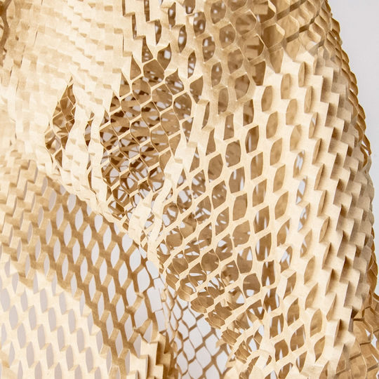 3D Premium Brown Eco Wrapping Paper 5m