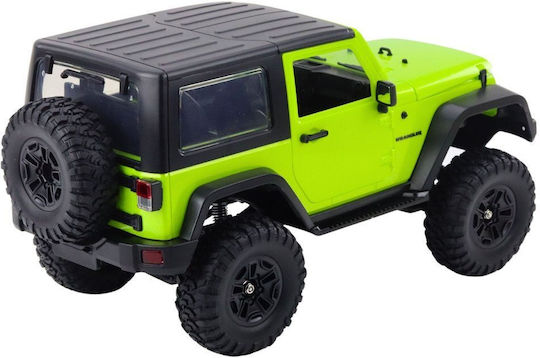 Off-road Remote Controlled Rc Jeep Wrangler Rock Crawler Green 1:14 Double E
