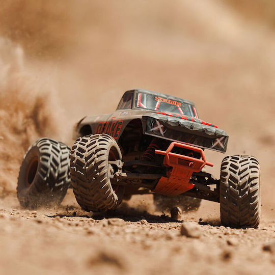 Arrma 1/10 Quake 223s Dsc 2wd Rtr Brushless Monster Truck Roșu Fără Baterie Încărcător Ara3537t1 Arrma