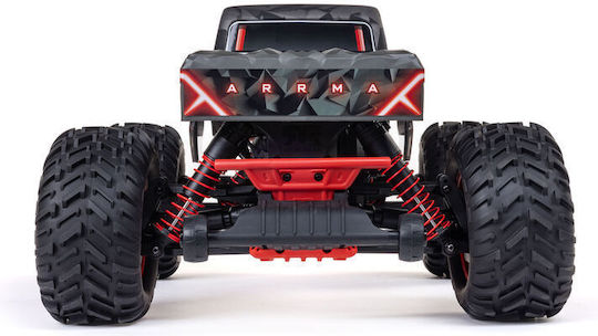 Arrma 1/10 Quake 223s Dsc 2wd Rtr Brushless Monster Truck Roșu Fără Baterie Încărcător Ara3537t1 Arrma