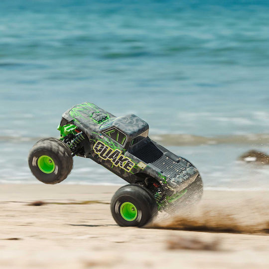 Arrma 1/10 Quake 223s Dsc 2WD RTR Brushless Monster Truck Green Without Battery Charger Ara3537t2 Arrma
