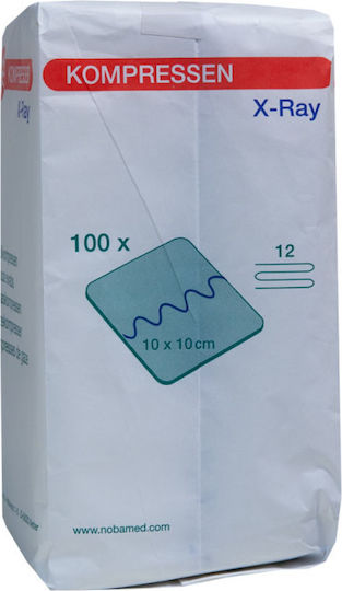 Nobamed Non-sterile Gaze 10x10cm 100pcs