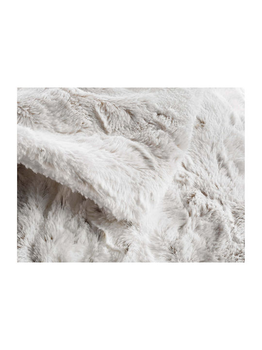 Douceur d'Intérieur Sherpa Blanket Half Double 180x220cm White