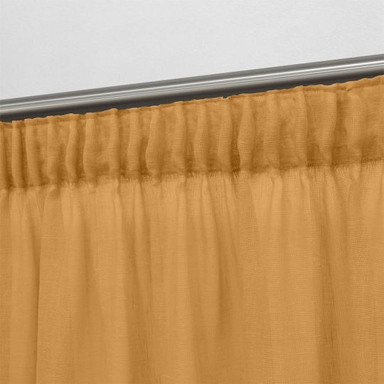 Lino Home Perdea Cu Coafură Bej 150x295cm