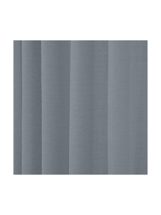 Lino Home Vorhang mit Bleistiftfalten Grau 150x295cm