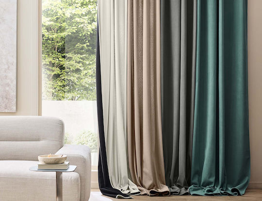 Douceur d'Intérieur Παραθύρου με Τρουκς Καφέ 140x260εκ. Douceur d'Intérieur Παραθύρου με Τρουκς Καφέ 140x260εκ.