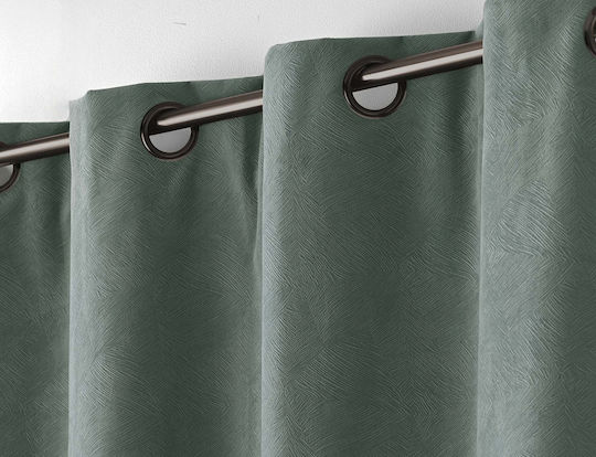 Douceur d'Intérieur Vorhang Verdunkelung Fenster mit Grommet Gray 140x260cm