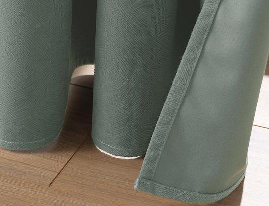 Douceur d'Intérieur Vorhang Verdunkelung Fenster mit Grommet Gray 140x260cm