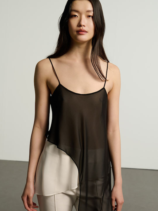 Damen Bluse Schwarz