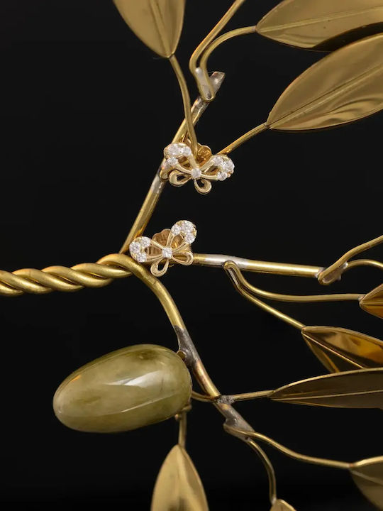 Cercei Fetite Studs Fluturi Din Aur 14K