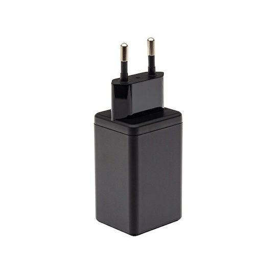 Patona Charger Without Cable with USB-A Port and USB-C Port 45W Power Delivery Blacks (IM1293)