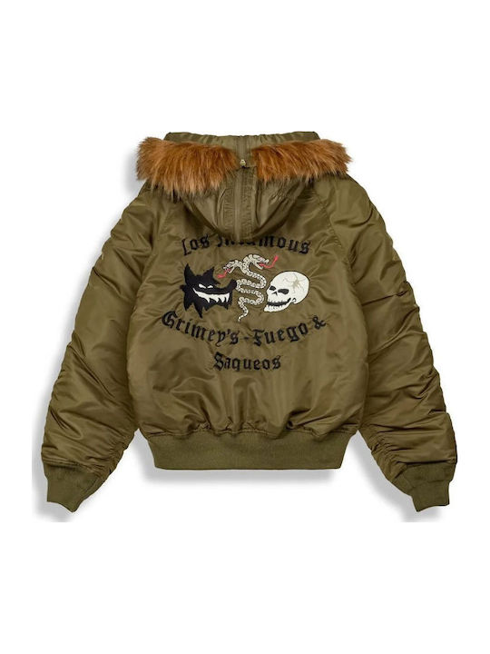 Μπουφάν Bomber Green