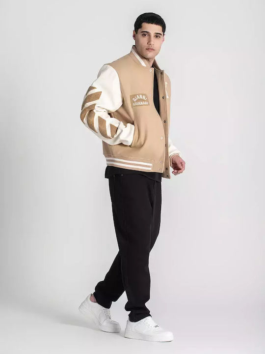 College Jacket Beige