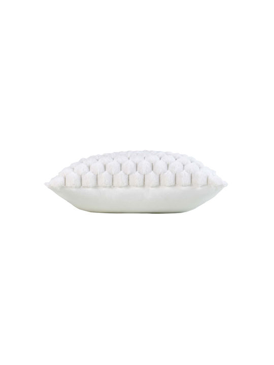 Douceur d'Intérieur Μαξιλάρι Καναπέ από Γούνα Natural 45x45εκ.