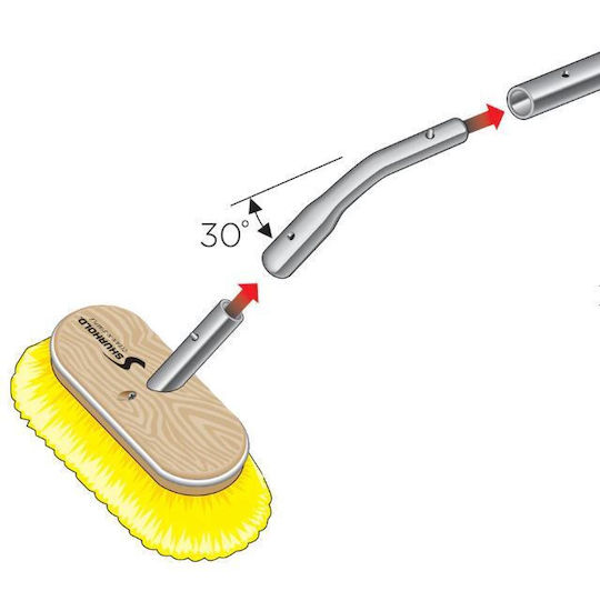 Shurhold An Adapter Für Gebogener Shur-lok 10