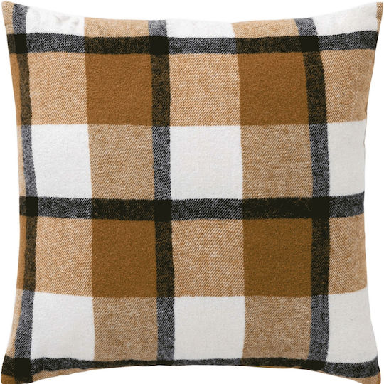 Douceur d'Intérieur Sofa Cushion Camel 45x45cm