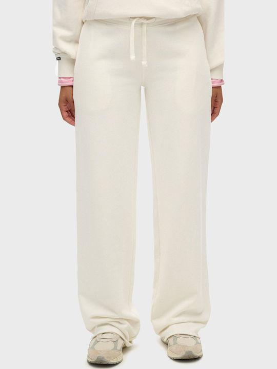 Women's Fabric Trousers Off White