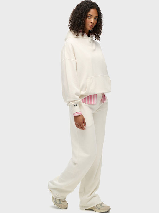 Women's Fabric Trousers Off White
