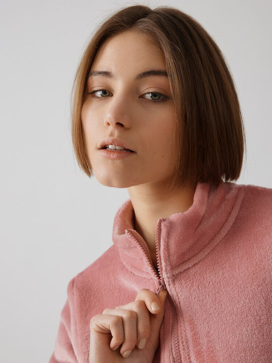 Minerva Winter Women's Pyjama Jacket Pink