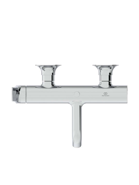 Ideal Standard La Dolce Vita Αναμεικτική Μπαταρία Μπανιέρας Ασημί