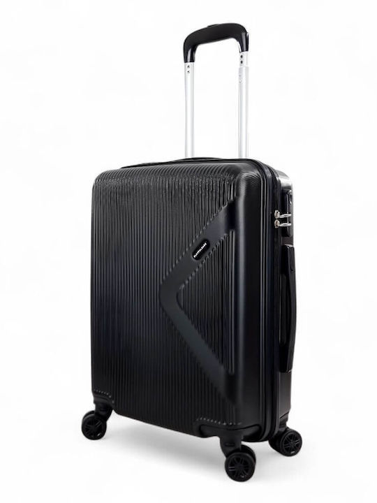 Σκληρή Βαλίτσα Καμπίνας Playfulbags Ps029-20 55x40x20cm – Ιδανική Ryanair & Low-cost Πτήσεις Μαύρο