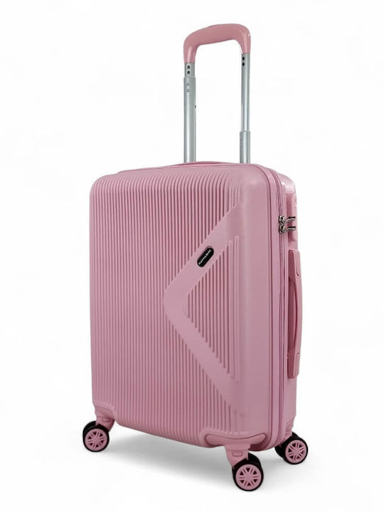 Hard Cabin Suitcase Playfulbags Ps029-20 55x40x20cm – Ideal for Ryanair & Low-cost Flights Pink