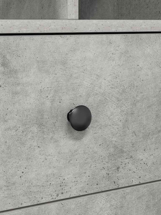 Desk Wooden Concrete Grey 70x40x76cm