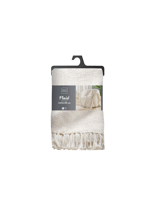 Douceur d'Intérieur Ziggy Ριχτάρι Πολυθρόνας 125x150εκ. White