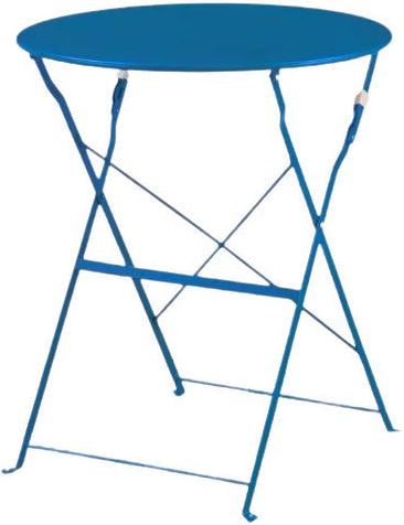 Tisch Traditional-t-Lamaki Zusammenklappbar 60x60x71cm Blau