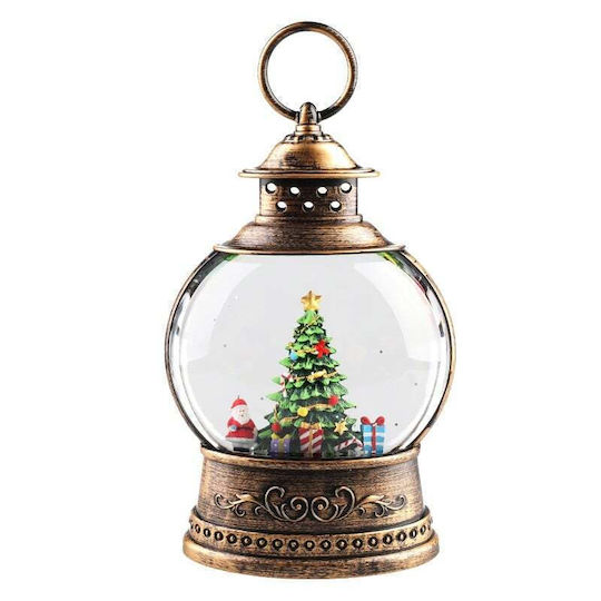 Ornament de Crăciun Lanternă Luminat cu Brazi 1buc