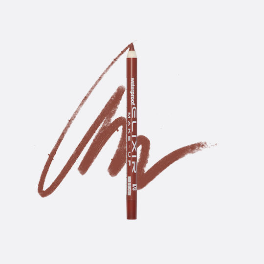 Elixir Waterproof Μολύβι Χειλιών 073 Nude Seduction