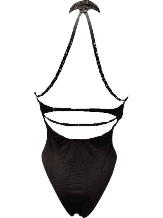 String Modern Ocean Transparenz Schwarz Sexy Bodysuits
