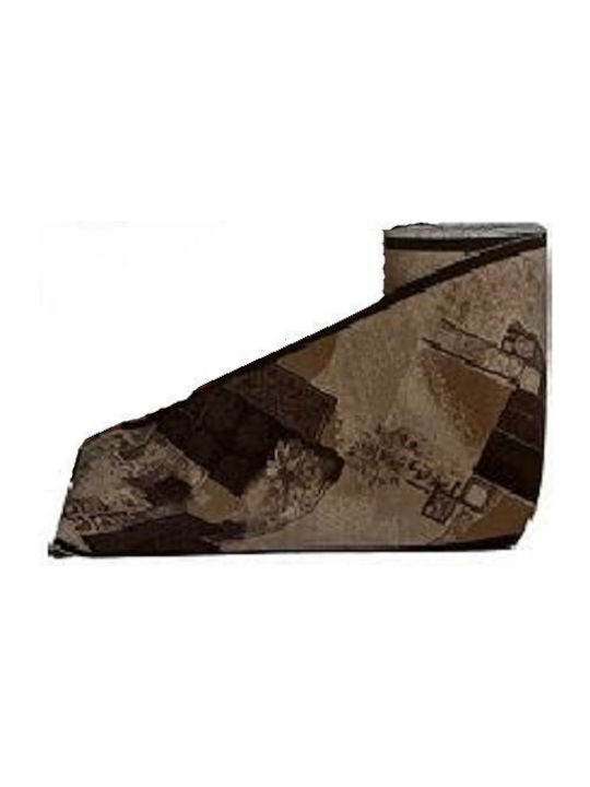 Sakalidis Rug with Width 80cm Brown by the Meter
