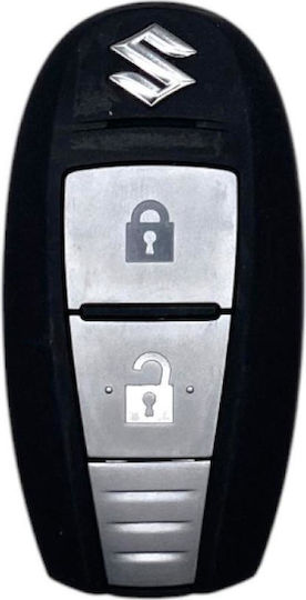 Foldable Remote Control Shell with 2 Buttons for Suzuki