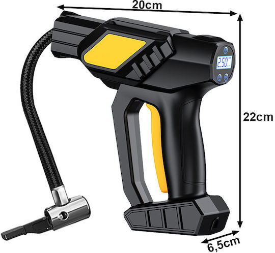 Car Tire Pump Rechargeable with Battery 12V