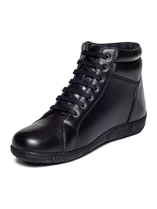 Stiefeletten Damen Schwarz
