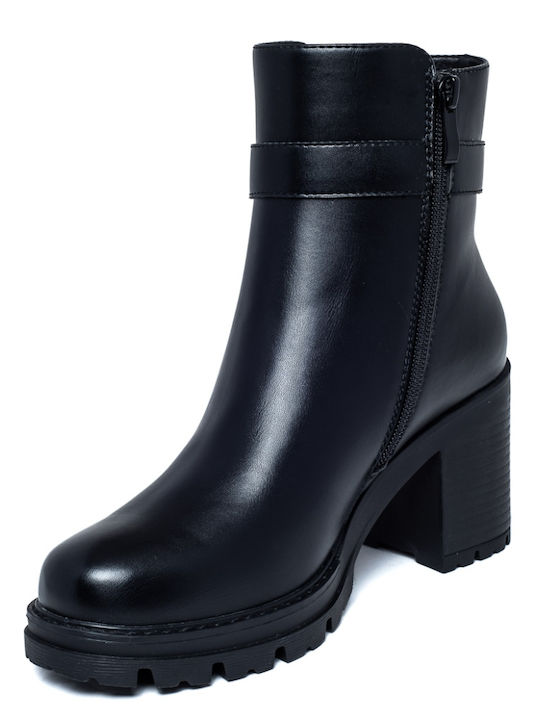 Stiefeletten Damen Schwarz
