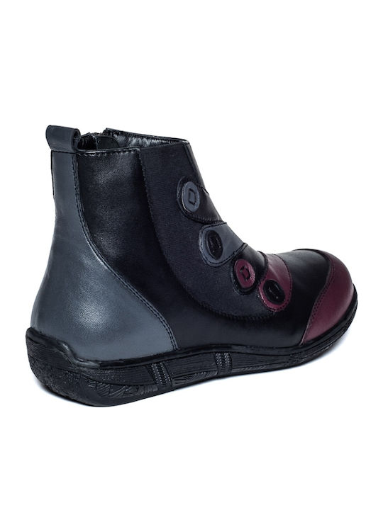 Stiefeletten Damen Schwarz