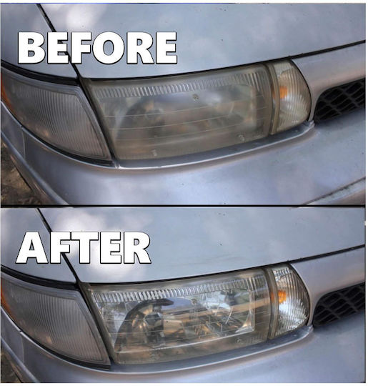 Clear Lights Tech Set Restaurare și Clarificare a Farurilor Auto