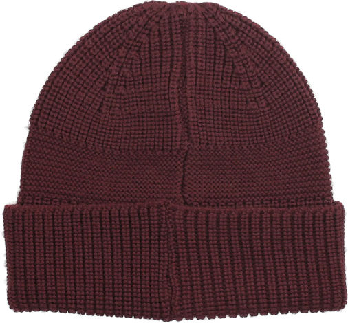 Beanie Beanie Knitted in Burgundy color