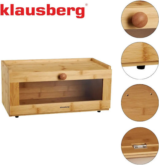 Klausberg Bread Box Plastic Brown