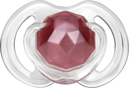 Nuby Orthodontic Pacifiers Silicone Pink for 6+ months 2pcs