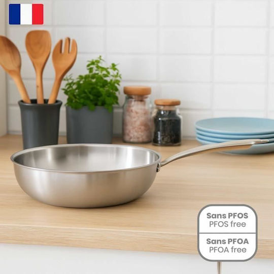 Livoo 28cm Wok din Oțel Inoxidabil Livoo 28cm Wok din Oțel Inoxidabil
