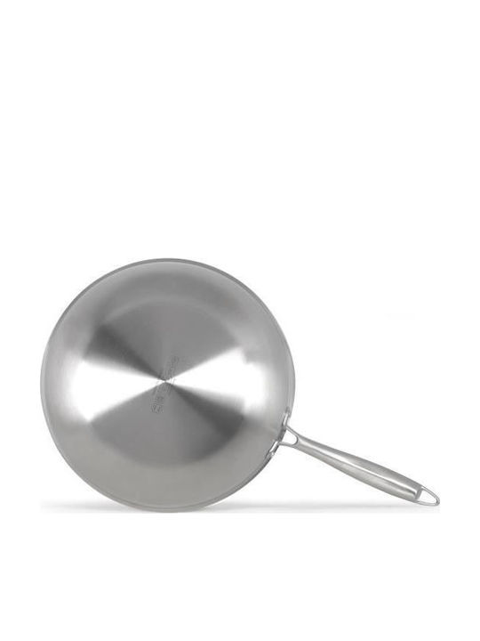 Livoo Wok aus Edelstahl 28cm